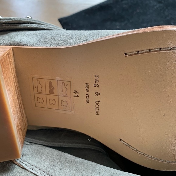 Rag & Bone Harley Suede Ankle Boots - Picture 11 of 13